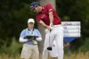 Callum Tarren, of England, hits on the fourth hole during the first round of the U.S. Open golf tournament at The Country Club, Thursday, June 16, 2022, in Brookline, Mass. (AP Photo/Robert F. Bukaty)