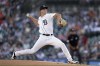 Detroit Tigers pitcher Beau Brieske throws against the Texas Rangers in the first inning of a baseball game in Detroit, Thursday, June 16, 2022. (AP Photo/Paul Sancya)