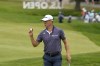 Justin Thomas reacts after putting on the seventh hole during the first round of the U.S. Open golf tournament at The Country Club, Thursday, June 16, 2022, in Brookline, Mass. (AP Photo/Charlie Riedel)