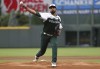 Colorado Rockies starting pitcher German Marquez works in the first inning of a baseball game against the San Diego Padres, Saturday, June 18, 2022, in Denver. (AP Photo/Margaret Bowles)