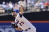 New York Mets starting pitcher David Peterson (23) throws against the Miami Marlins during the sixth inning of a baseball game, Monday, June 20, 2022, in New York. (AP Photo/Jessie Alcheh)