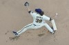 Milwaukee Brewers starting pitcher Corbin Burnes throws during the first inning of a baseball game against the St. Louis Cardinals Monday, June 20, 2022, in Milwaukee. (AP Photo/Morry Gash)