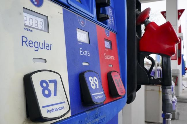 Gas prices are displayed in Carleton Place, Ont. on Tuesday, May 17, 2022. Statistics Canada will release its latest reading on inflation this morning and expectations are for it to climb even higher. THE CANADIAN PRESS/Sean Kilpatrick