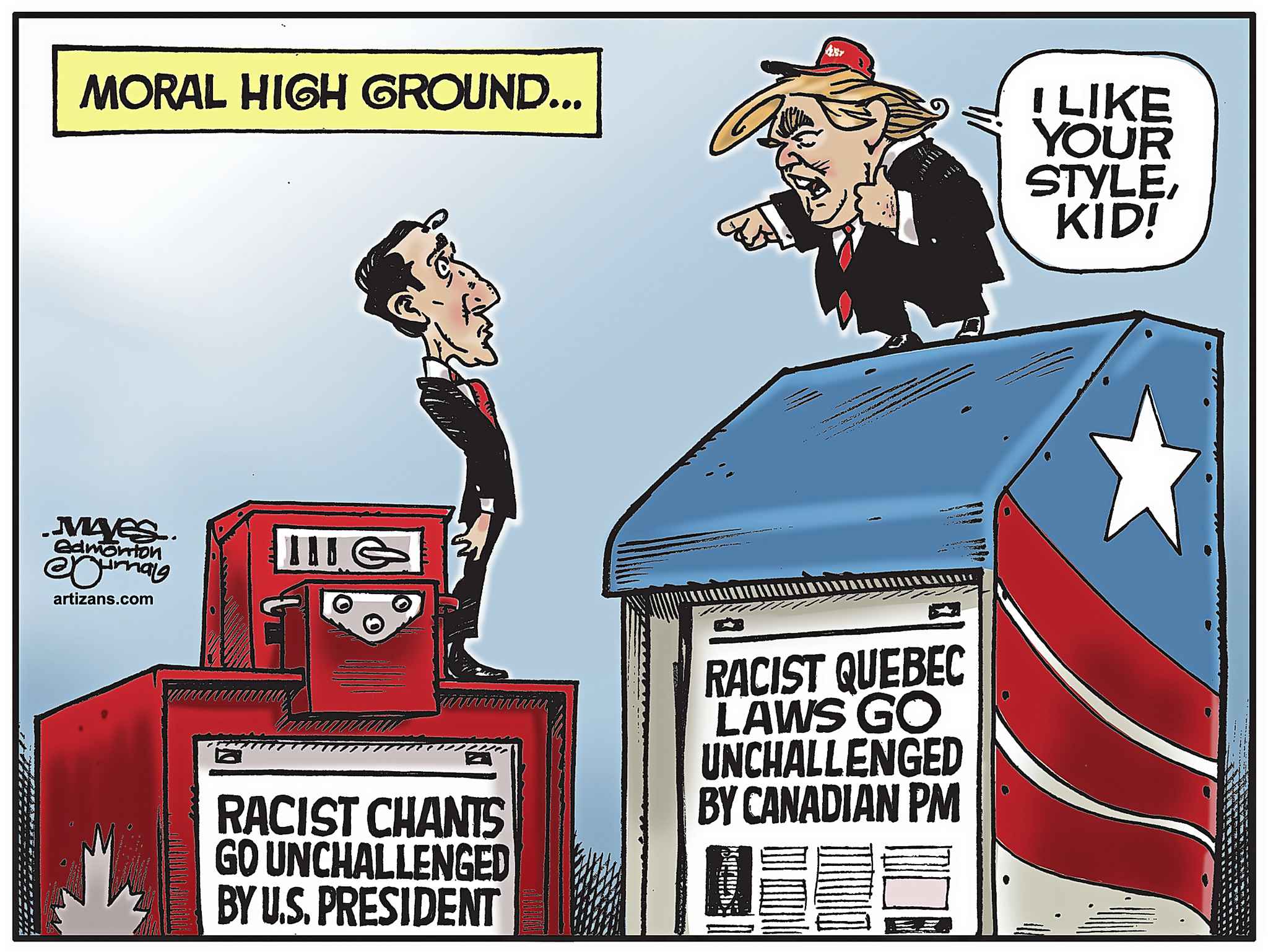 Editorial cartoon for July 23, 2019