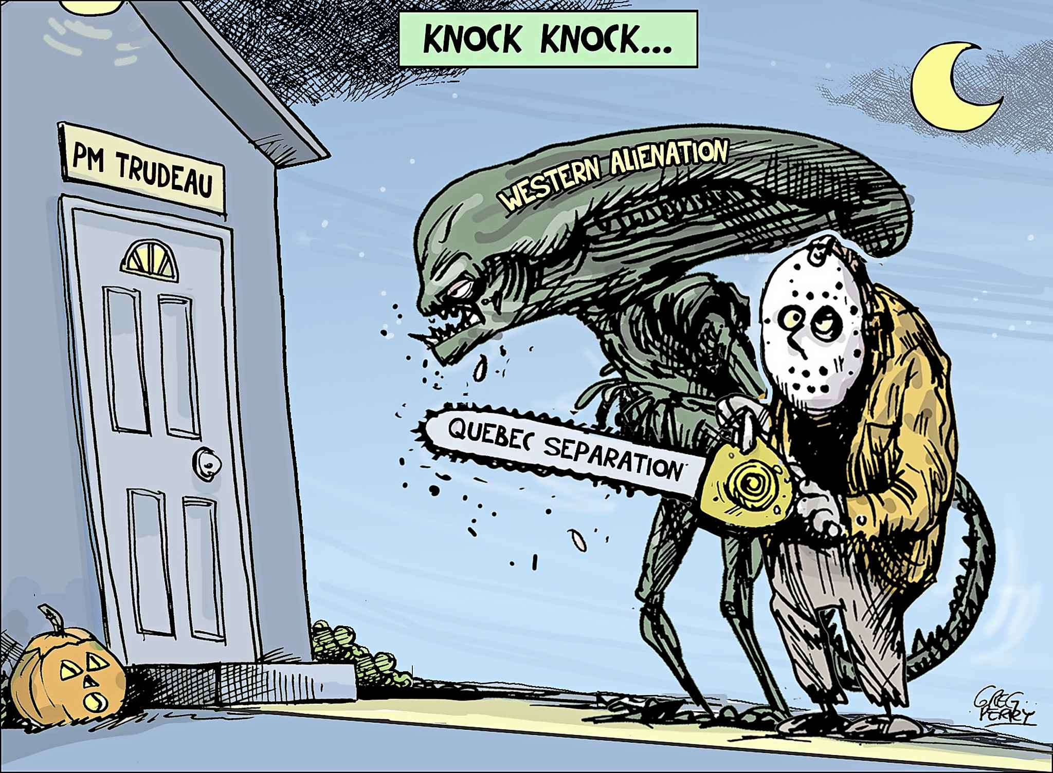 Editorial cartoon for Oct. 23, 2019