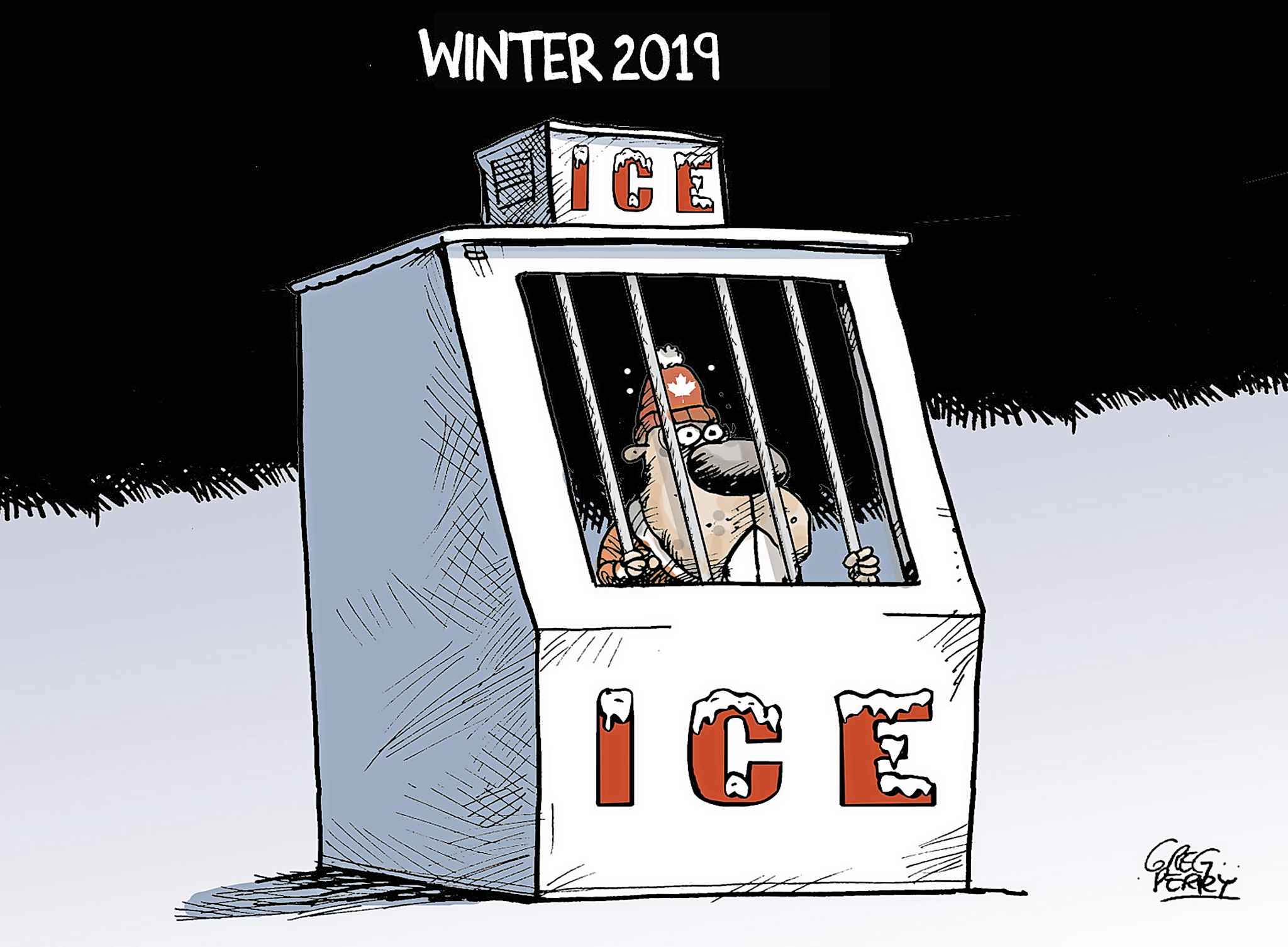 Editorial cartoon for Feb. 25, 2019