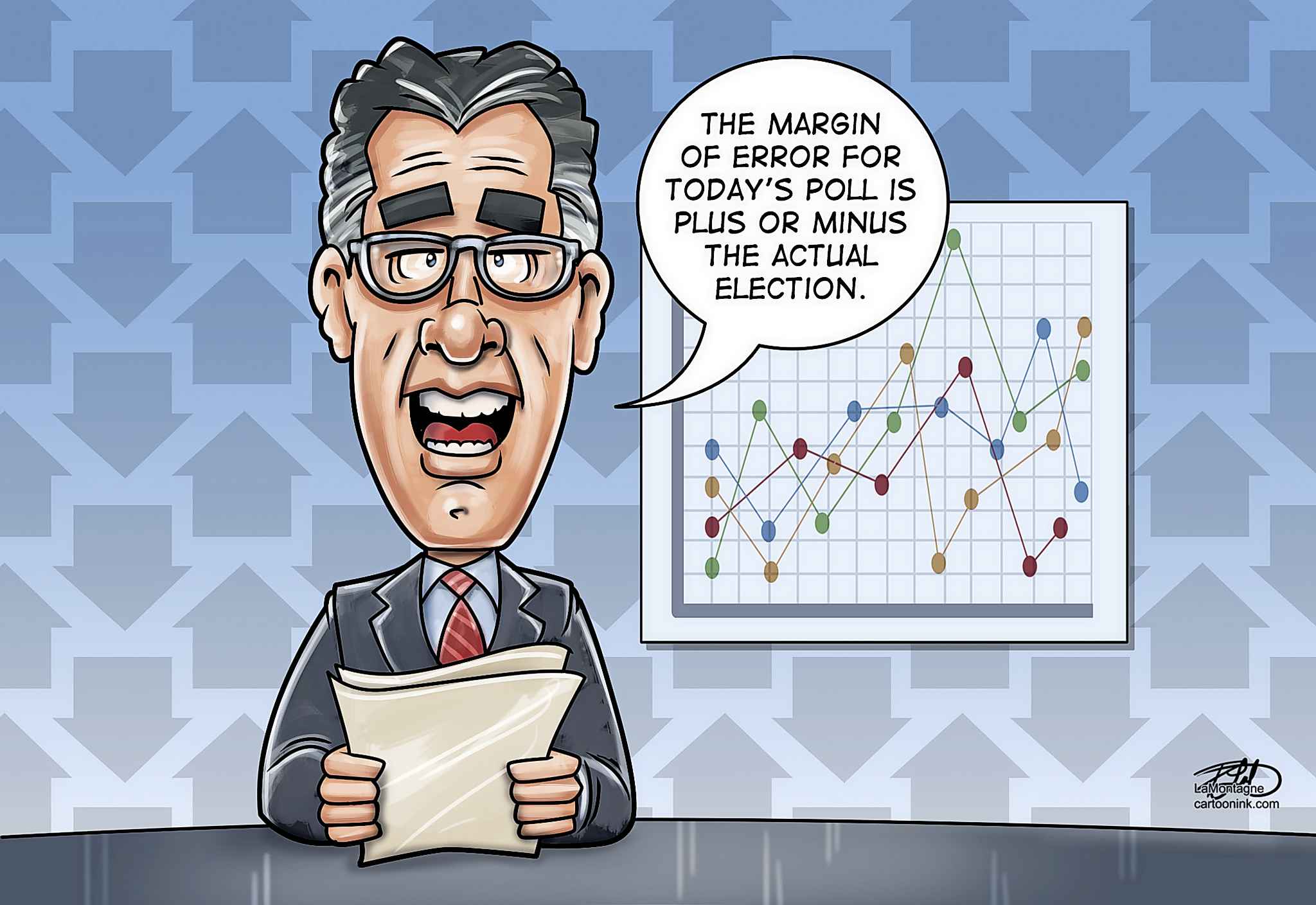 Editorial cartoon for March 25, 2019