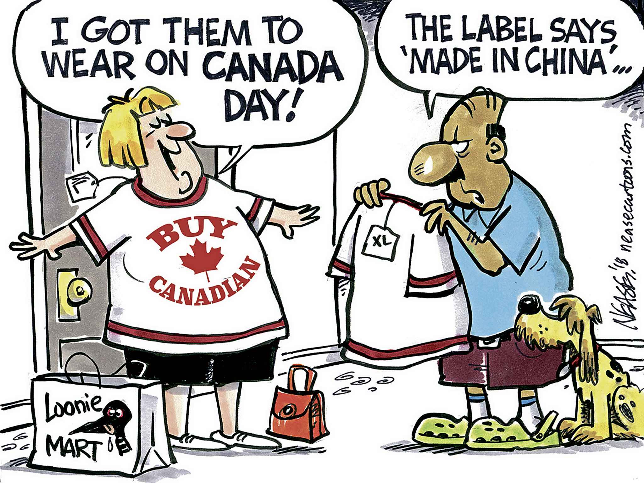 Editorial cartoon for June 27, 2018
