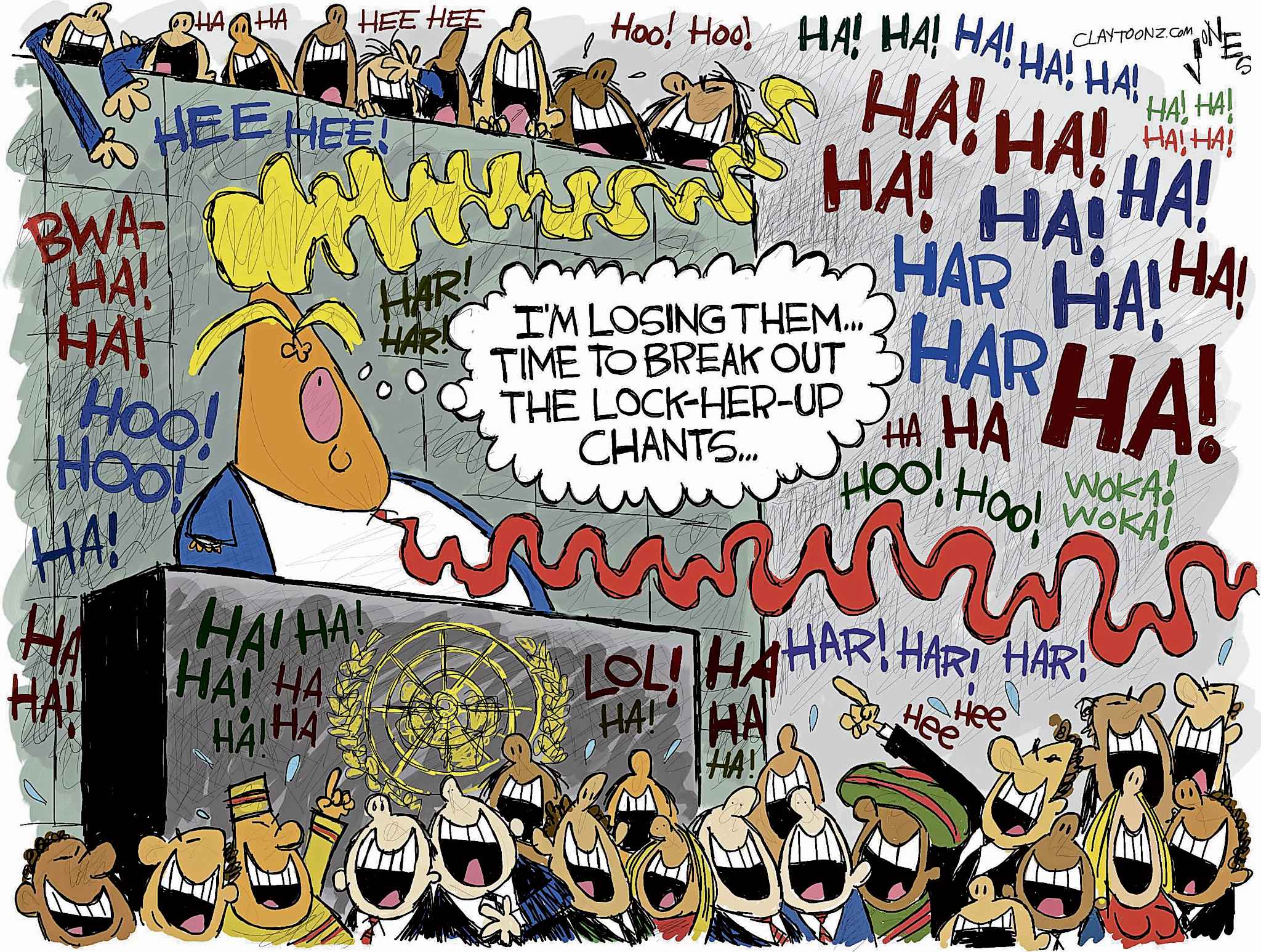 Editorial cartoon for Sept. 27, 2018