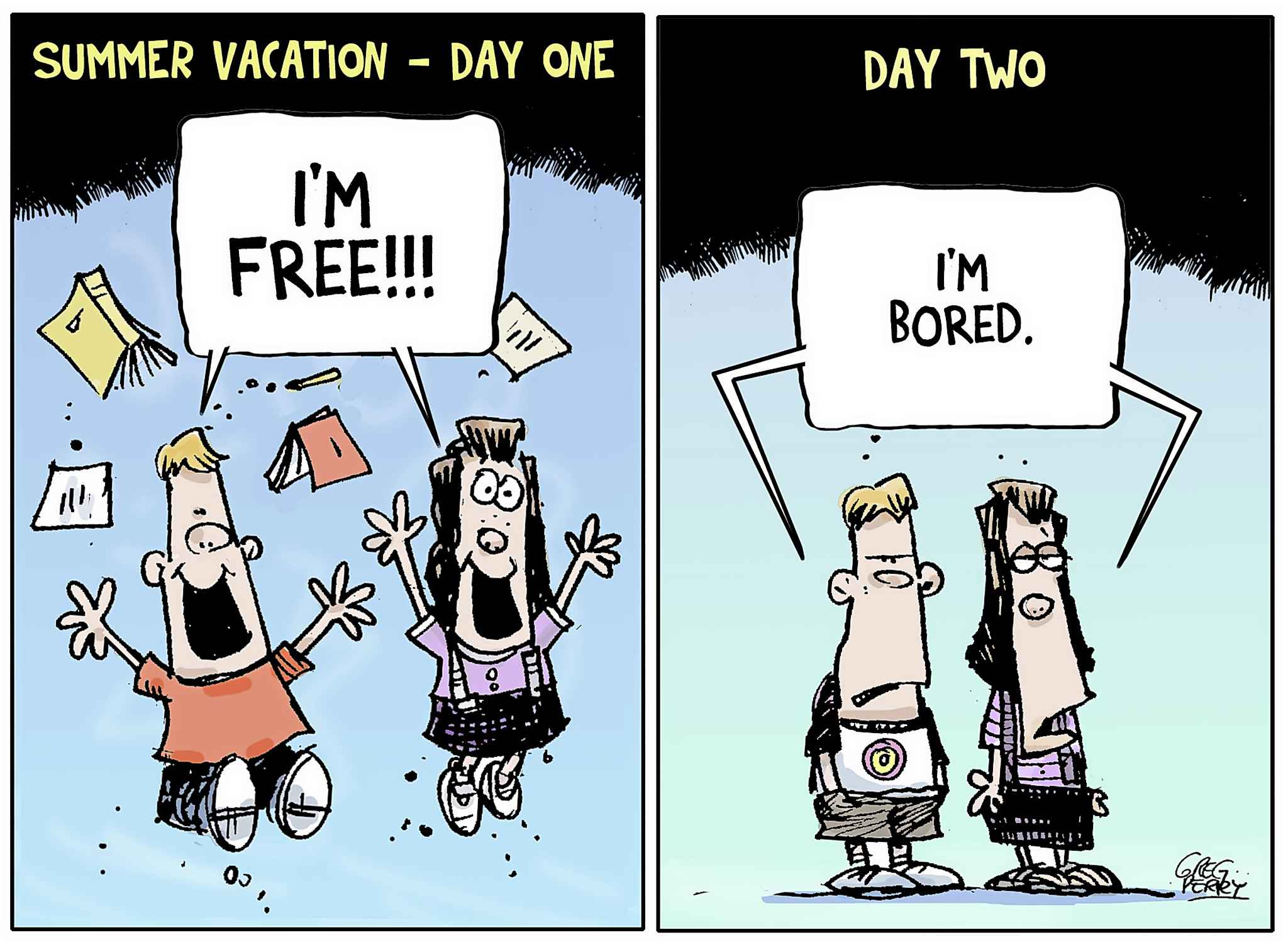 Editorial cartoon for June 28, 2019