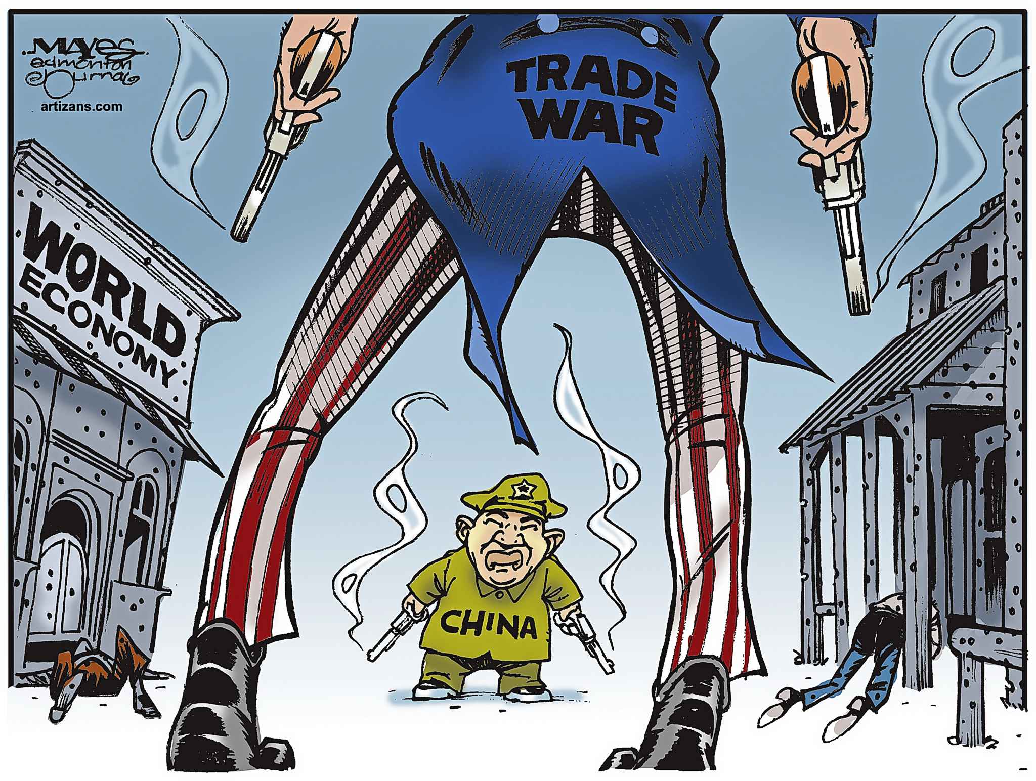 Editorial cartoon for Aug. 28, 2019