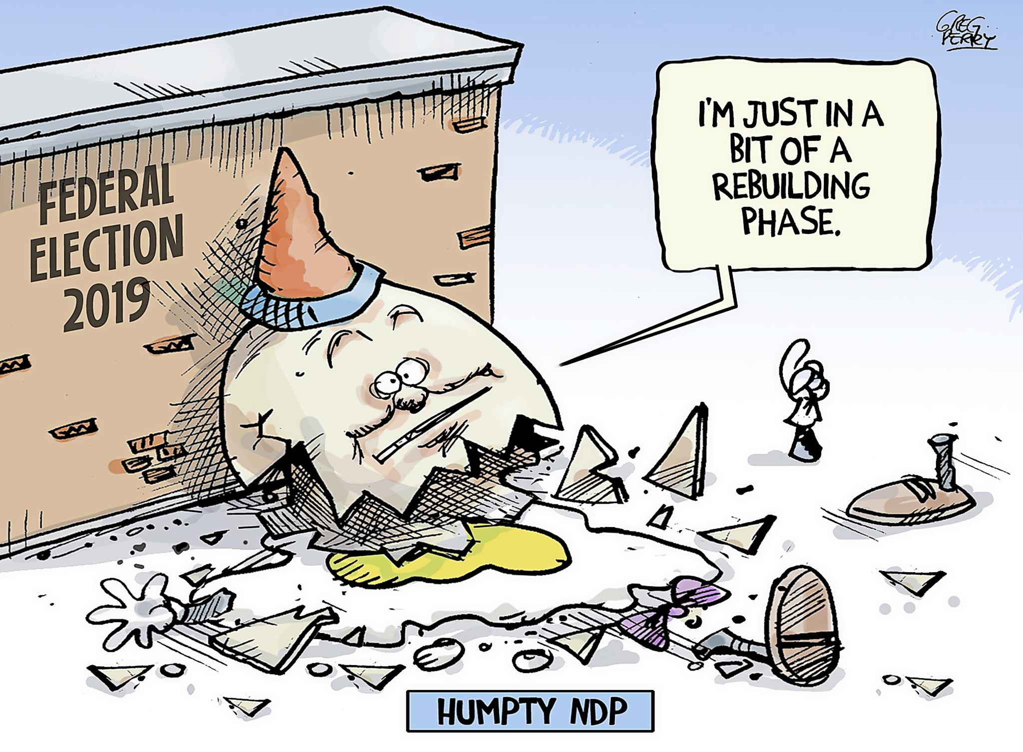 Editorial cartoon for Nov. 29, 2019