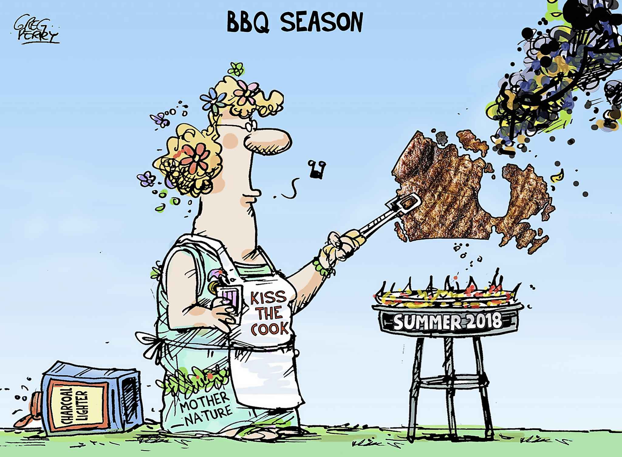 Editorial cartoon for July 31, 2018