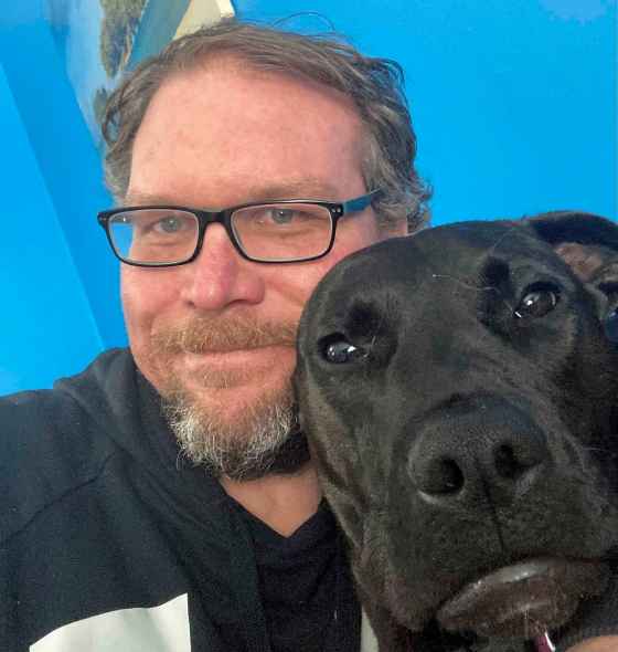 Piper might just be the sweetest, most loving and empathetic dog I’ve ever met. (Mike McIntyre / Winnipeg Free Press)