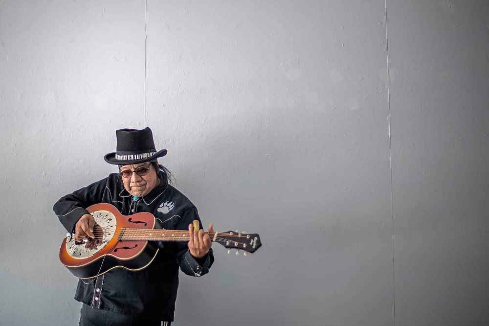 Daniel Crump / Winnipeg Free Press 

Local blues icon Billy Joe Green