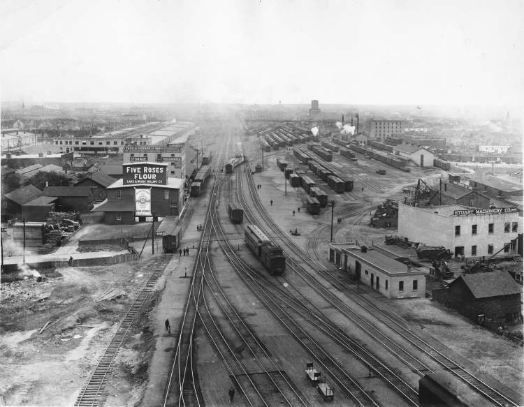 The CP Rail yards over the years Winnipeg Free Press