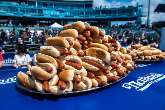 Feeling hungry? Have a hot dog today. (Brittainy Newman / The Associated Press files)