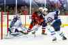 Rich Schultz / The Associated Press
New Jersey Devils forward Jiri Tlusty (9), of the Czech Republic, shoots the puck past Winnipeg Jets goalie Michael Hutchinson (34) and defensemen Mark Stuart and Jacob Trouba (8) for a goal.
