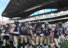 JOE BRYKSA / WINNIPEG FREE PRESS
The Winnipeg Blue Bombers head off the turf following their pre-game warm-up in Investors Group Field.