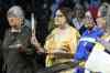 MIKE DEAL / WINNIPEG FREE PRESS
The Ritual of Purification conducted by elders took place at the beginning.
