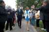 CP
Manitoba Premier Brian Pallister and wife Esther walk through supporters as he heads to announce that the writ has been dropped and he is calling a September election in Winnipeg Monday, August 12, 2019. THE CANADIAN PRESS/John Woods