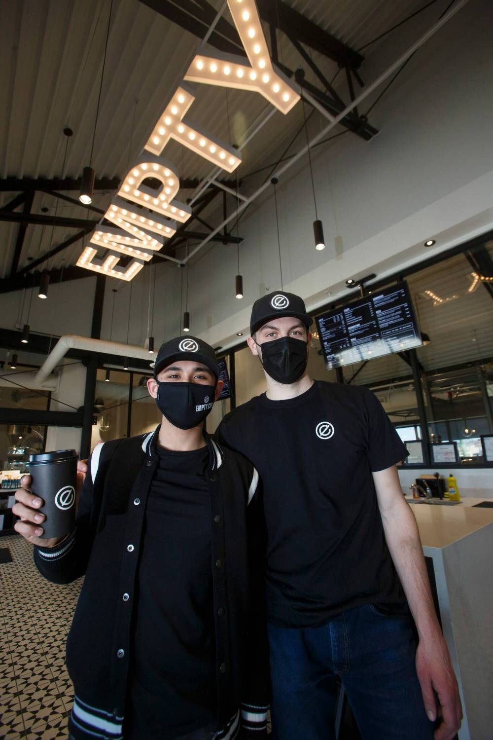 Owner Marc Tallman (left) with Rempel opened the Panet Road location last year. (Mike Deal / Winnipeg Free Press files)