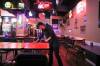 RUTH BONNEVILLE / WINNIPEG FREE PRESS
Sonya Jaworski cleans tables inside the bar at The Northern Thursday. Even though there was a serious stabbing that took place just outside the beverage room, Jaworski says she feels safe working at her job due to the safety measures put in place.