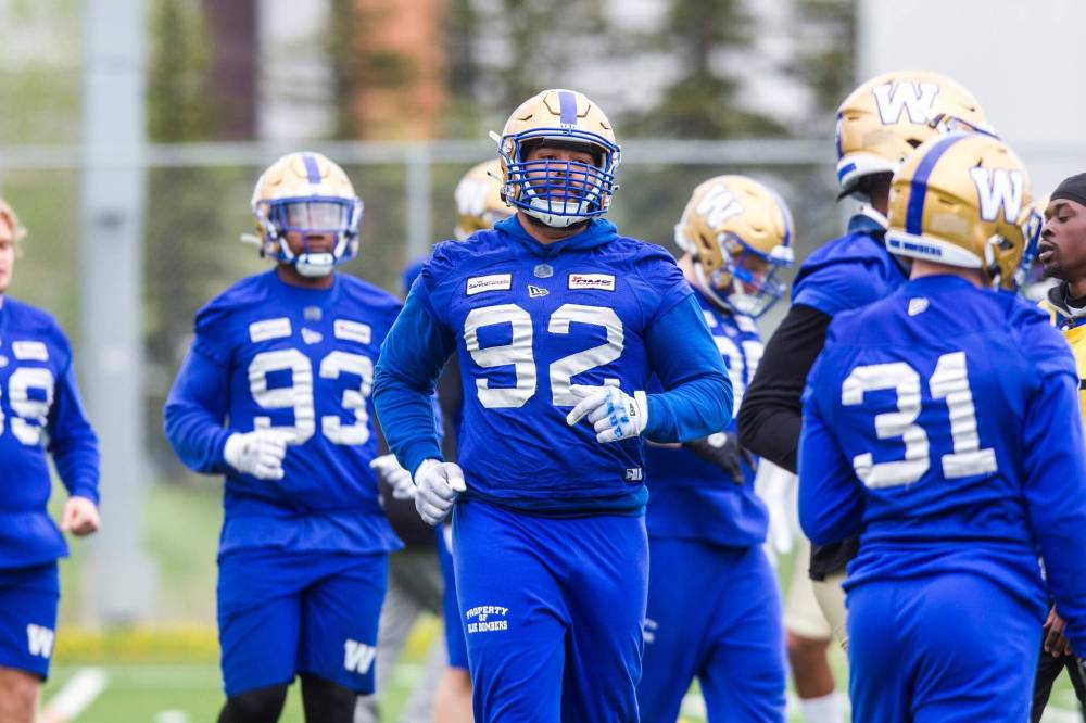 MIKAELA MACKENZIE / WINNIPEG FREE PRESS
Kenny Randall has bounced back from tragedy and personal disappointment to earn a chance at playing professional football with the Winnipeg Blue Bombers.