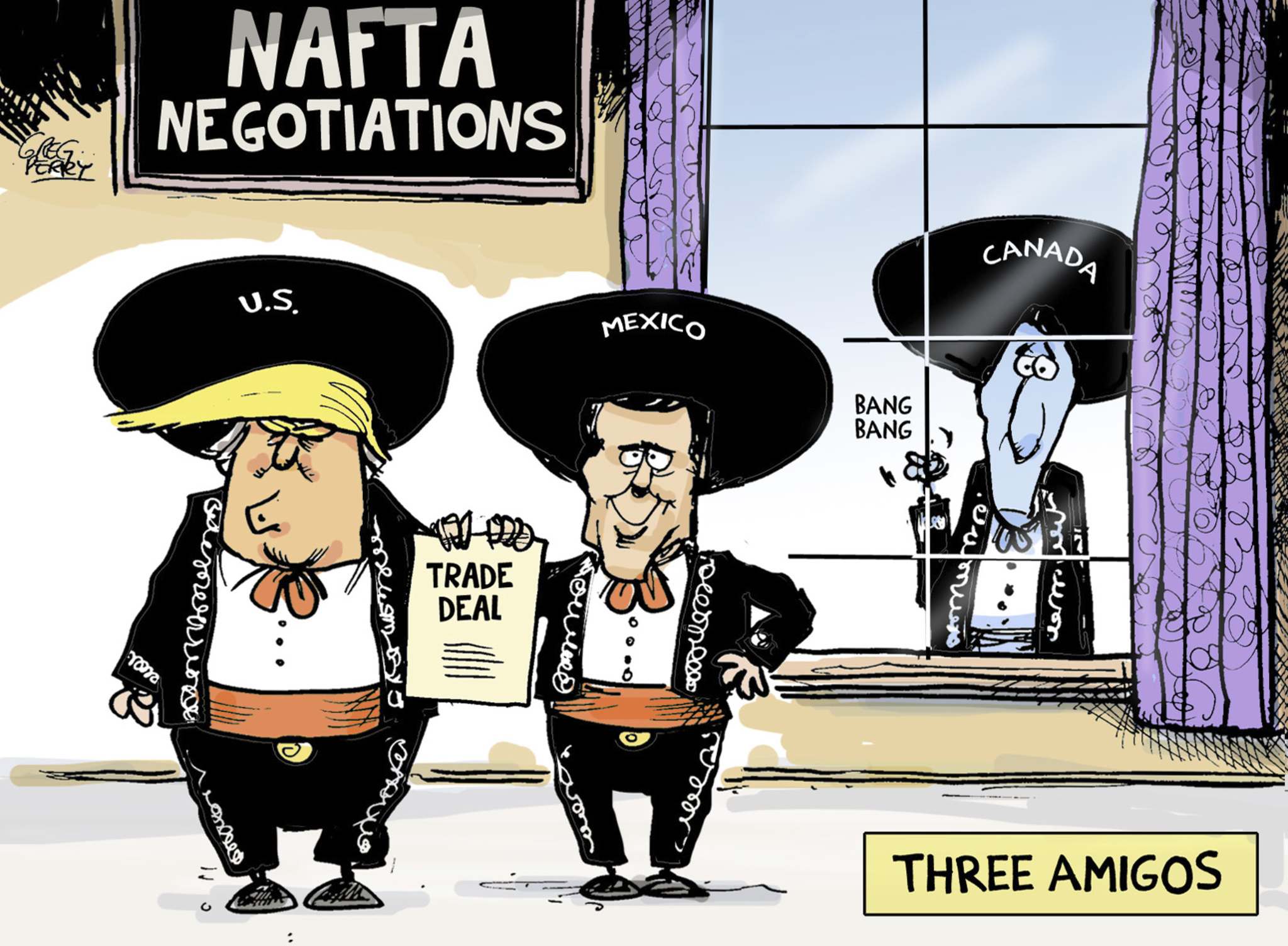 Editorial cartoon for Aug. 29, 2018