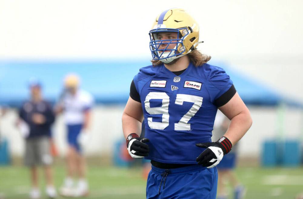 Blue Bombers draft pick Cole Adamson is returning to school. (Ruth Bonneville / Winnipeg Free Press files)