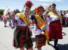 Thousands of Manitobans, touting rainbow flags and signs and pets and smiles, took to the street for the first annual Pride Winnipeg parade since the pandemic began. It was also the parade's 35th anniversary in the city. (John Woods / Winnipeg Free Press)