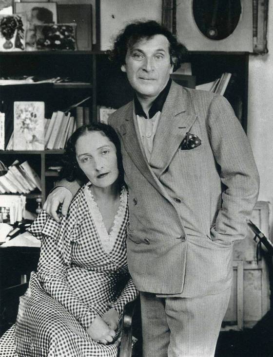 André Kertész photoMarc and Bella Chagall 1933.