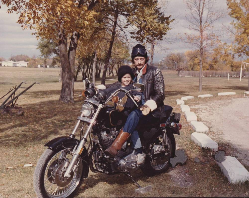 SUPPLIED
Boyd with his daughter, Rachel. The family regularly travelled across the country together and vacations were often scheduled around concerts and music festivals.