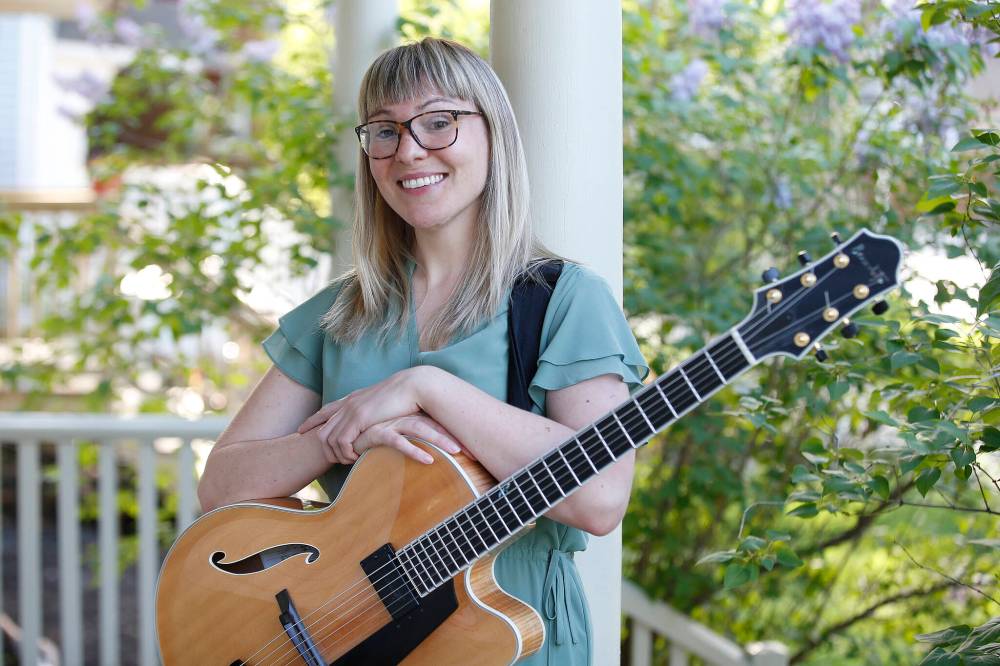 Jazz musician and singer Jocelyn Gould is excited to play the Royal Albert. ‘I used to go there as a teenager and watch my favourite bands, so it almost feels like backtracking to another era.’ (John Woods / Winnipeg Free Press files)