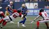 JOHN WOODS / THE CANADIAN PRESS FILES
Bombers running back Brady Oliveira was held to 17 yards rushing by the Ottawa Redblacks in the season-opener.