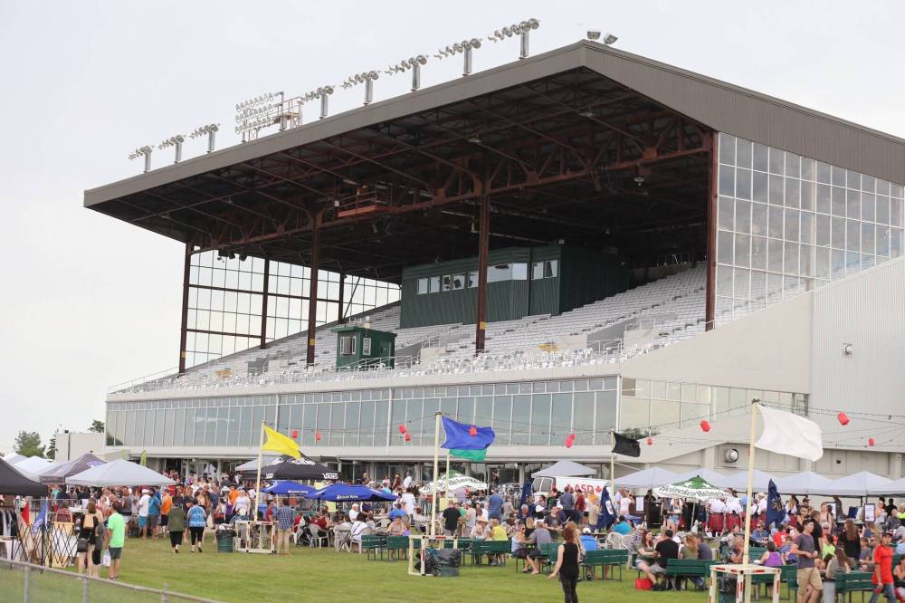 Assiniboia Downs brings back the Canada Day fireworks display when it hosts another Night Market on Canada’s birthday. (Trevor Hagan / Winnipeg Free Press files)