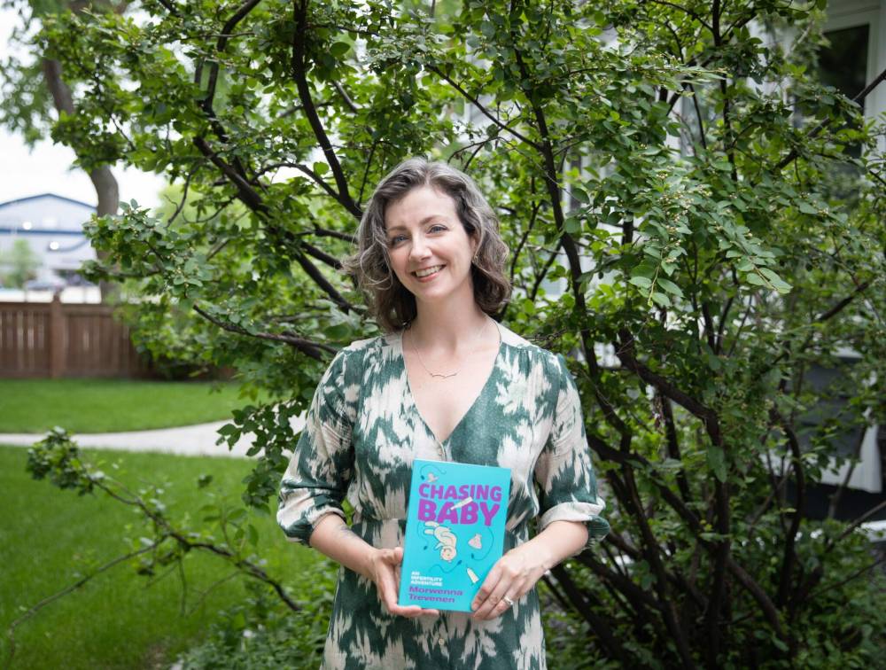 JESSICA LEE / WINNIPEG FREE PRESS
Morwenna Trevenen, author of Chasing Baby: An Infertility Adventure.