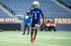 ETHAN CAIRNS / WINNIPEG FREE PRESS
Winnipeg Blue Bombers defensive back Deatrick Nichols during practice at IG Field Tuesday.