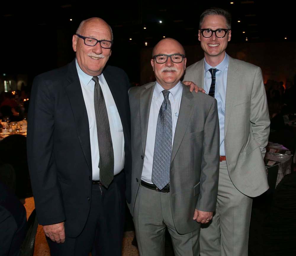 From left: Lloyd Schreyer, Jeff Traeger and Blake Crothers.