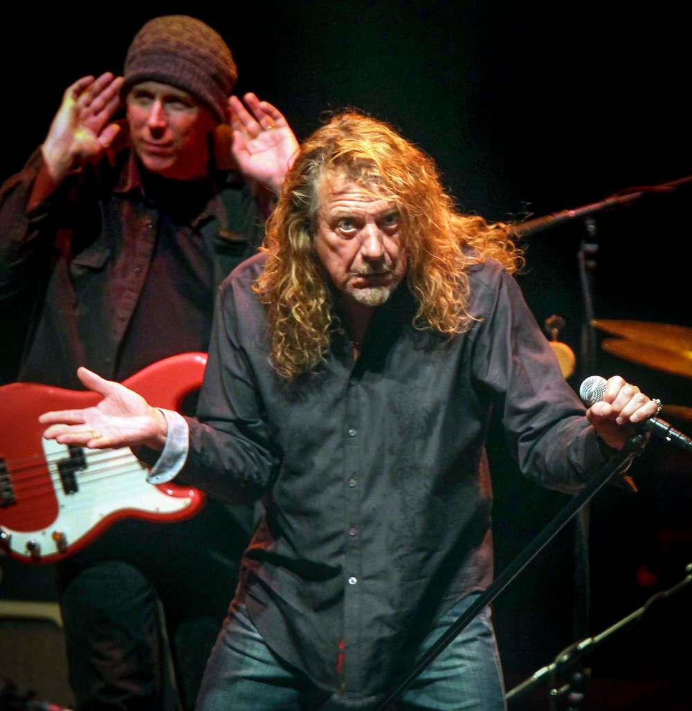 June 2011: Robert Plant at the Centennial Concert Hall.