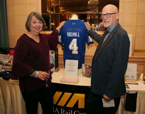 Dana Beljanic (left) and Bill Featherstone.