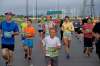 ZACHARY PRONG / WINNIPEG FREE PRESS
Runners cross the Bishop Grandin Blvd Bridge during the Manitoba Marathon on June 19, 2016.