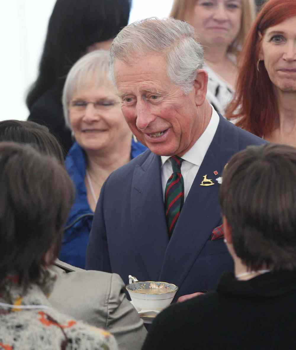 JOE BRYKSA / WINNIPEG FREE PRESS
Prince Charles at Place Bernadette Poirer.