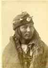 UNIVERSITY OF MANITOBA ARCHIVES AND SPECIAL COLLECTIONS
Portrait of an Indigenous man wearing a decorated cap in the 1880s. The subjects in the photographs were reportedly paid for the use of their imagery in photographs sold by Hall & Lowe Studio. The photographs held at the U of M Archives & Special Collections were inherited by Connie Macmillan from her in-laws, Pat and Jack Macmillan, who may have in turn acquired the collection from their relatives, Norman and Ethel-Mae Burke. The U of M Archives purchased the collection in 2011 via Greenfield Books.