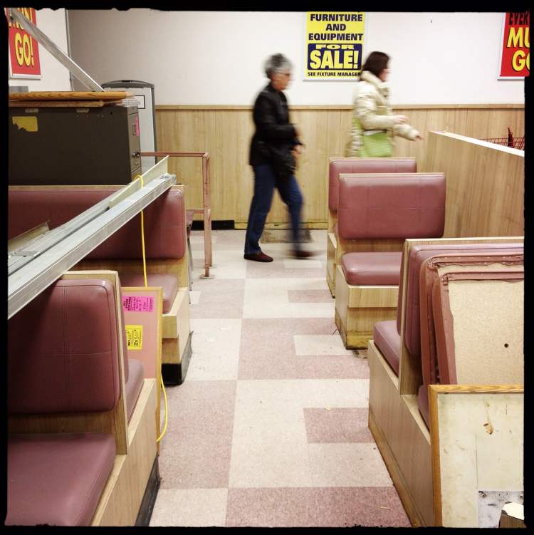 Mike Deal / Winnipeg Free Press
The benches from the restaurant are ready to go too.