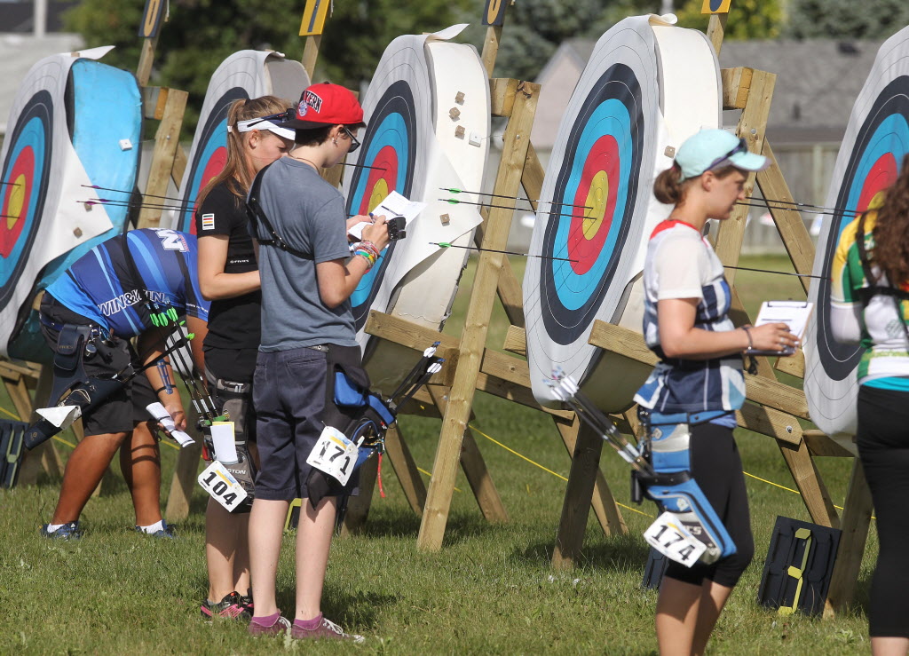 Canadian National Archery Championships 2015 Winnipeg Free Press