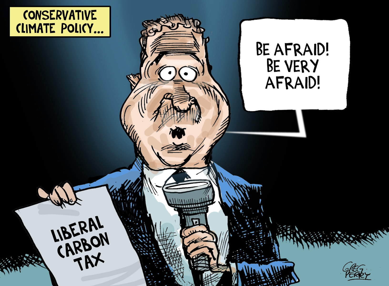 Editorial cartoon for January 8 2019