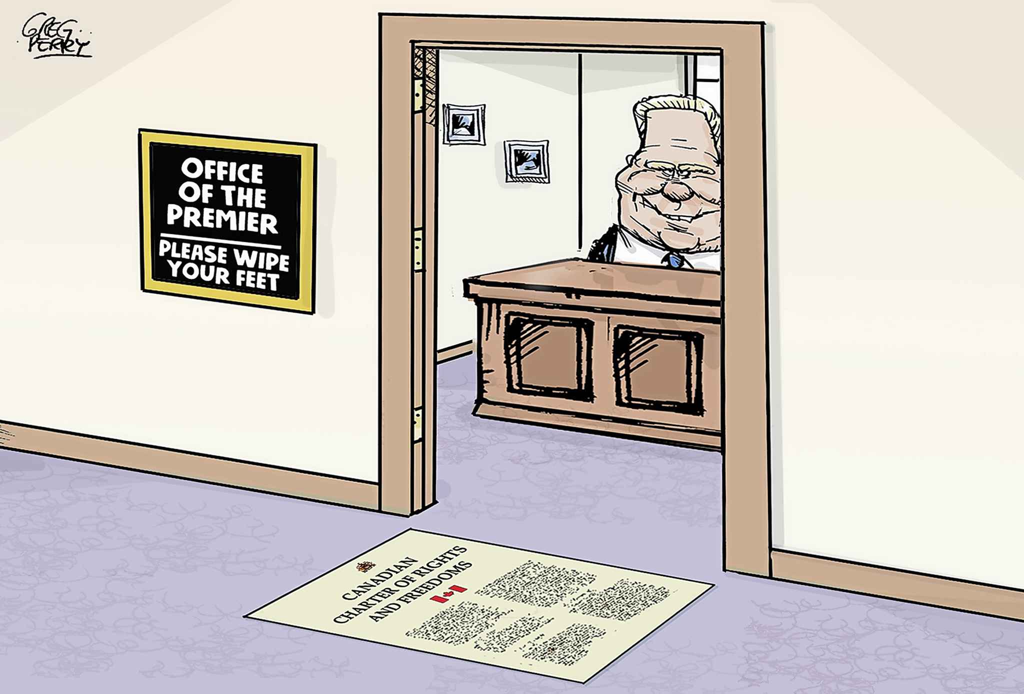 Editorial cartoon for Sept. 13, 2018