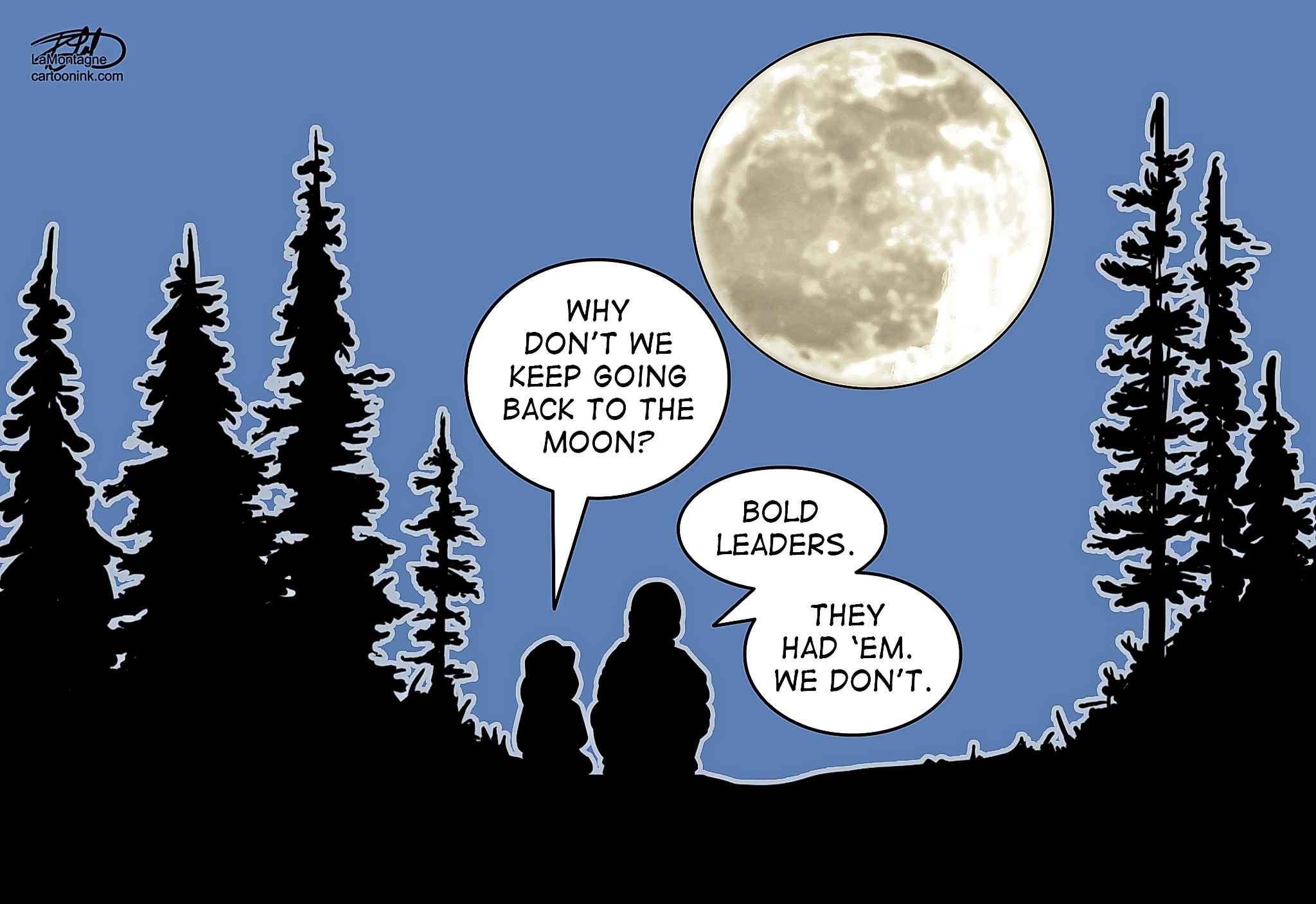 Editorial cartoon for July 18 2019