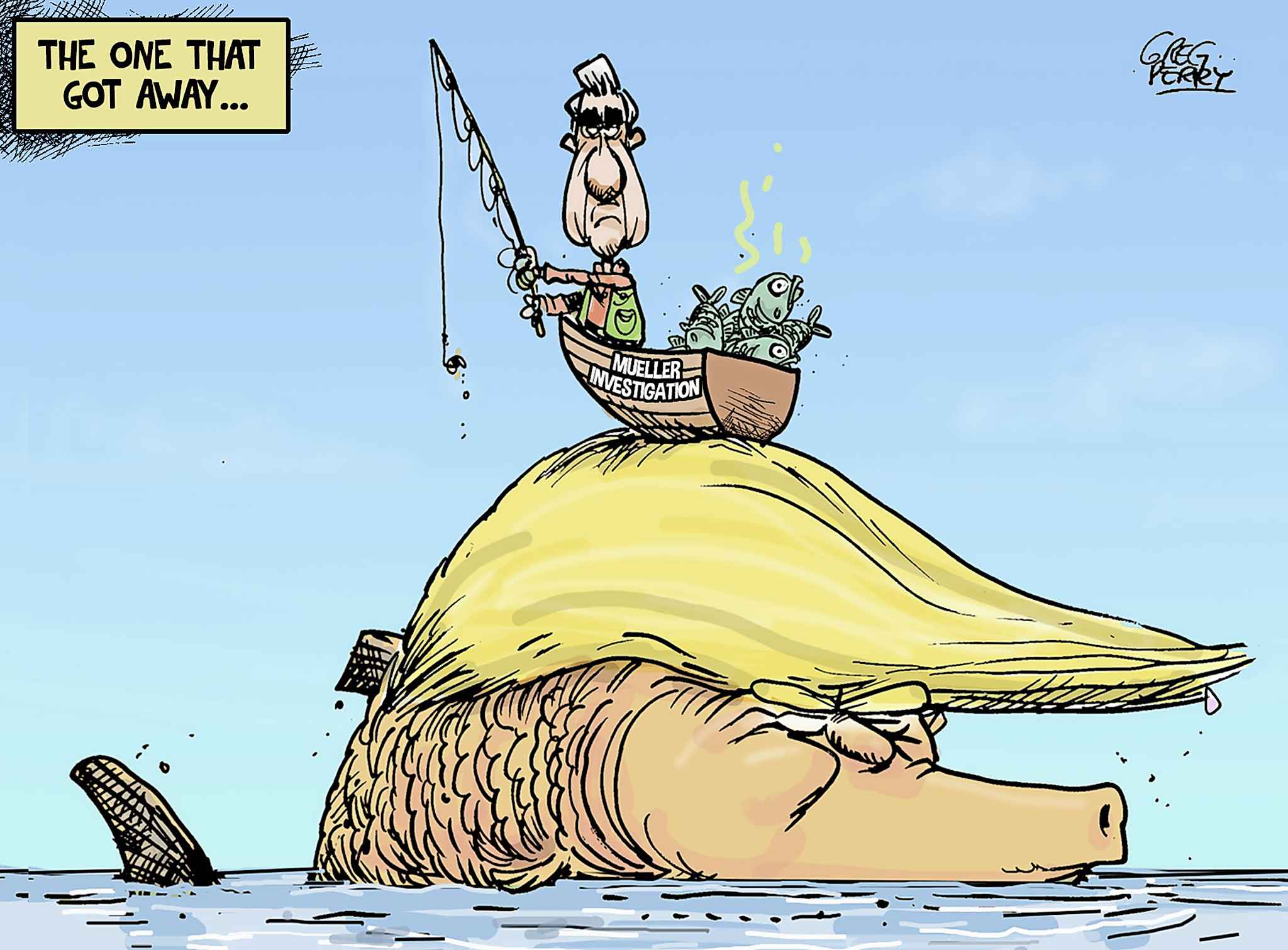 Editorial cartoon for March 27, 2019